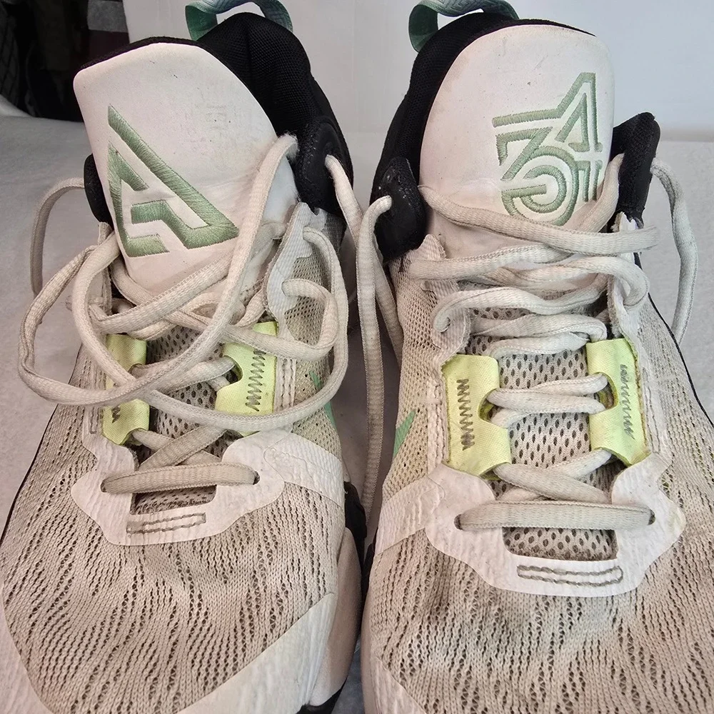 Nike Zoom Freak 4 Giannis GA 34 Shoes Basketball White Black Mint Green Mens 8